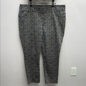 NWOT Chico’s Animal Leopard Print Pull On Jegging Skinny Pant 3 Ankle (US XL 16)